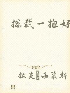 总裁一抱好欢喜封面