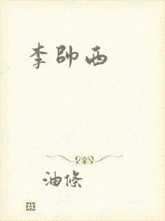 李帅西封面