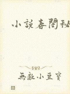 小说春闺秘史