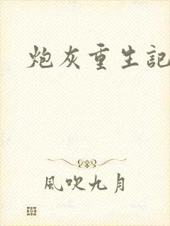 炮灰重生记