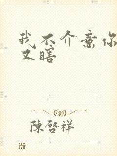 我不介意你又丑又瞎封面