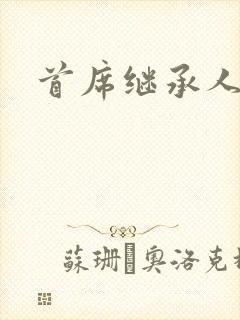 首席继承人