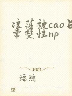 浪荡被cao日常双性np