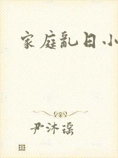 家庭乱日小说