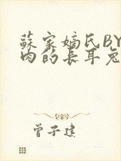 苏家嫡氏BY吃肉的长耳兔
