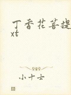 丁香花菩提树txt