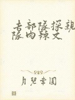 去部队探亲被全队肉辣文封面