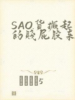 SAO货撅起你的贱屁股来