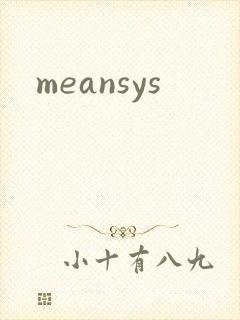 meansys