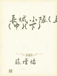 长城小队(上)(中)(下)
