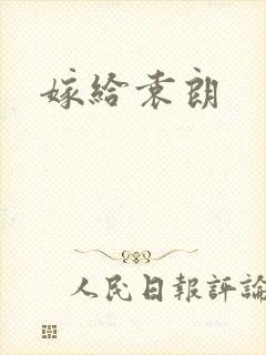 嫁给袁朗
