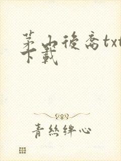 茅山后裔txt下载