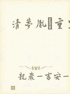 清梦胤礽重生封面