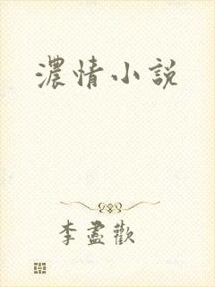 浓情小说