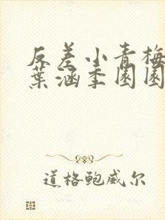 反差小青梅不经叶涵季园园封面
