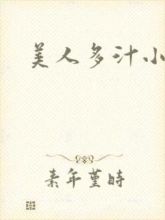 美人多汁小说