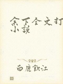 余下全文打不开小说
