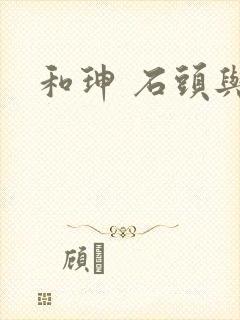 和珅 石头与水