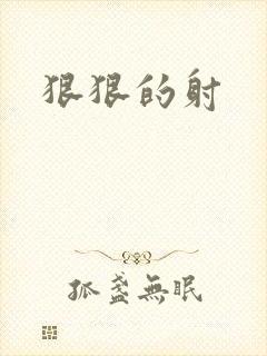 狠狠的射