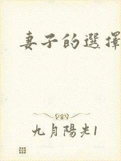 妻子的选择小说