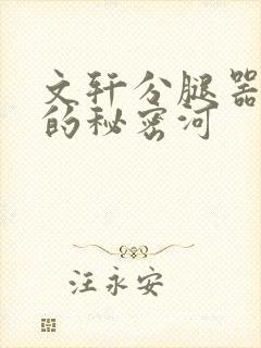 文轩分腿器河马的秘密河