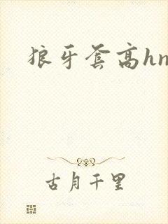 狼牙套高hnp封面