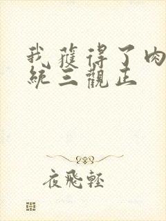 我获得了肉禽系统三观正