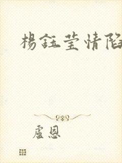 杨钰莹情陷红楼
