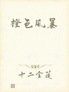 橙色风暴