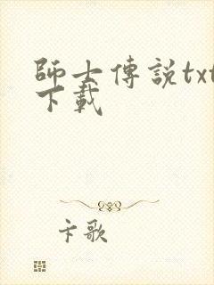 师士传说txt下载
