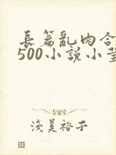 长篇乱肉合集乱500小说小莹封面