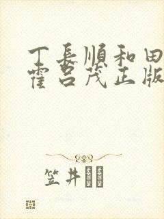 丁长顺和田晓兰霍吕茂正版封面