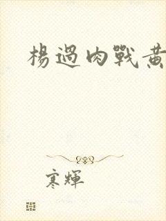 杨过肉战黄蓉