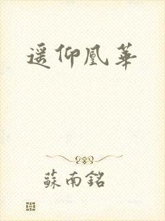 遥仰凰华封面