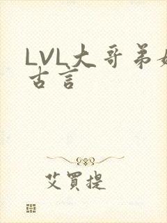 LVL大哥弟媳古言