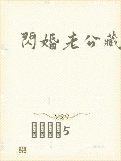 闪婚老公藏不住