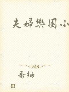 夫妇乐园小说