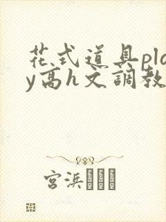 花式道具play高h文调教封面