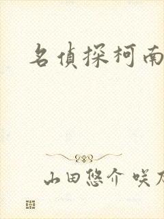 名侦探柯南h