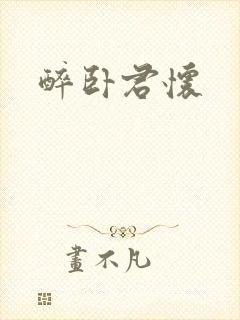 醉卧君怀