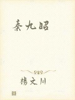 秦九昭封面