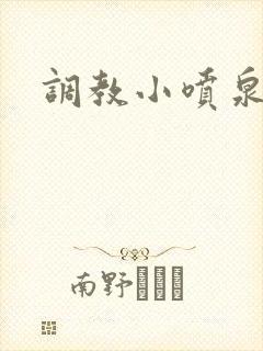 调教小喷泉封面