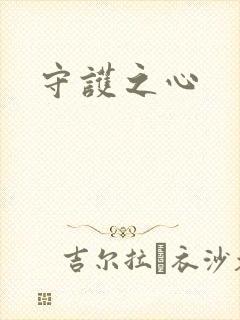 守护之心封面