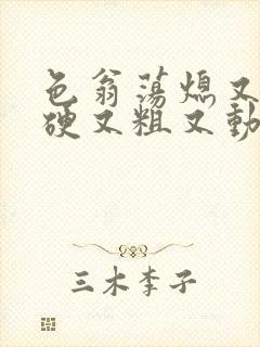色翁荡熄又大又硬又粗又动态图
