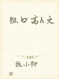 粗口高h文封面