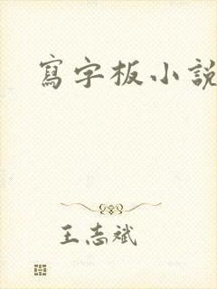 写字板小说封面