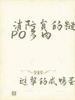 消防员的糙汉文PO多肉