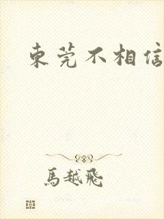 东莞不相信眼泪