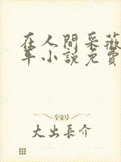 在人间采薇陆三平小说免费阅读