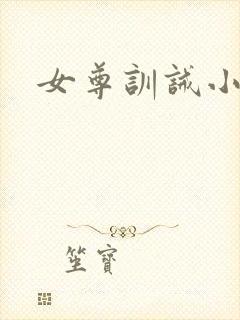 女尊训诫小说封面